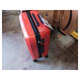 Coolife Luggage Suitcase PC+ABS with TSA Lock Spinner Carry on Hardshell Lightweight 20in 24in 28in(orange, M(24IN))