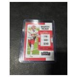 2021 Panini Contenders Football Patrick Mahomes Kansas City Chiefs Football Card