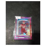 2024 Panini Donruss Football Prizm Jared Wiley Kansas City Chiefs Rookie Card