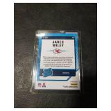 2024 Panini Donruss Football Prizm Jared Wiley Kansas City Chiefs Rookie Card