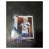 2019 Panini Rookies & Stars Football Tom Brady New England Patriots Card