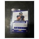 2019 Panini Prestige Football Marquise Brown Baltimore Ravens Rookie Card