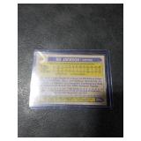1987 Topps Future Stars Bo Jackson Kansas City Royals Rookie Baseball Card
