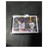 2023 Topps Veteran Combos Salvador Perez Bobby Witt Jr. Kansas City Royals Baseball Card