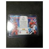 2021 Panini Playoff Football Thunder & Lightning Patrick Mahomes Tyreek Hill Kansas City Chiefs Football Card
