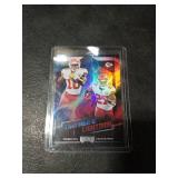 2018 Panini Playoff Football Thunder & Lightning Tyreek Hill Kareem Hunt Kansas City Chiefs Football Card