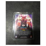 2018 Panini Playoff Football Thunder & Lightning Tyreek Hill Kareem Hunt Kansas City Chiefs Football Card