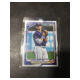 2024 Topps Bowman Bobby Witt Jr. Kansas City Royals Baseball Card