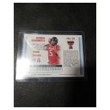 2022 Panini Chronicles Donruss Draft Picks Patrick Mahomes Texas  Tech Red Raiders Football Card