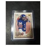 1992 Upper Deck Walter Payton Chicago Bears Football Card