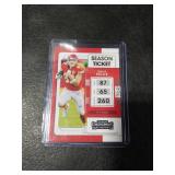 2021 Panini Contenders Football Season Ticket Travis Kelce Kansas City Chiefs Card