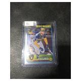2024 Topps Chrome Jackson Chourio Milwaukee Brewers Rookie Baseball Card