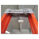 Louisville 8ft Fiberglass Step Ladder FS1508 - Retail: $175