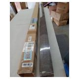 Love Story Cordless Outdoor Roller Shade 6x8ft Mocha - Retail: $89