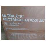 Intex Ultra XTR 32ft x 16ft x 52in Rectangular Above Ground Pool Set - Retail: $1,499