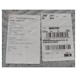 Set of memory foam cushions