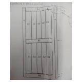 New Interior Door Panel Kit - Unassembled 30 inch