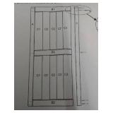 Custom Door Panel Kit with Assembly Guide 30 inch
