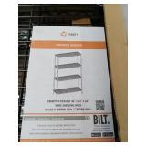 Trinity Nsf 4-Tier Indoor Wire Shelving Rack - Retail: $239