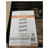 Trinity Nsf 4-Tier Indoor Wire Shelving Rack - Retail: $239
