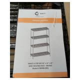 Trinity Nsf 4-Tier Indoor Wire Shelving Rack - Retail: $239
