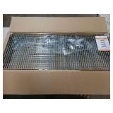 TRINITY 48 W x 18 D x 72 H 4-Shelf NSF Wire Shelving Unit With Backstands and Wheels - Retail: $539