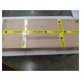 TRINITY 48 W x 18 D x 72 H 4-Shelf NSF Wire Shelving Unit With Backstands and Wheels - Retail: $539