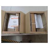 17.7 in. x 11.5 in. Single Sliding Drawer 2-pack  - Retail: $51