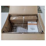 Trinity |tbfc-22052| Wire Drawer W/ Slides | Chrome | 2-pack - Retail: $80