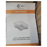 Trinity |tbfc-22052| Wire Drawer W/ Slides | Chrome | 2-pack - Retail: $80