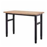 Trinity 48x24 Wood Top Work Table - N/A *Missing Hardware & Instructions  - Retail: $300