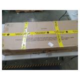 TRINITY 5-Tier Outdoor Commercial Wire Shelving Rack w/Wheels  48x18x72 - Gray *Slightly Bent (see photos)  - Retail: $540