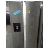 Whirlpool Side-by-Side Refrigerator with Water Dispenser *Tested Cold/ *No Handles Model WRS555SIH06  - Retail: $899