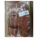 Lug medium tote with trolley sleeve - skylines- copper brown