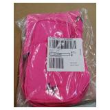 Lug insulated crossbody water bottle bag huggie SE - magenta - Retail: $25