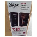 Cannon 30-Gun Fireproof Security Safe TS5726-30-H1E-21 - Missing 2 Handles (see photos)  - Retail: $699