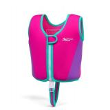 OMYAFL Toddler Swim Vest Kids Floaties Boys Girls Swim Float Jacket Buoyancy Swimwear (Pink, Medium(2-4yrs/33-45lbs))