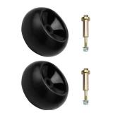 ILONPA M111489 Deck Wheel for John Deere AM116299 AM133602 M11149 MTD 734-04039 753-04856A RZT50 RZT54 LT1050 (2 Pack)