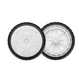 Fourtry 119-0311 Front Wheels for Toro 22\" Recycler Mower, 137-4832 Drive Wheels Compatible with Toro 20330 20331 20339 20371 Self Propelled Mower FWD 22\", 2 Pack, White