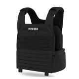 PETAC GEAR Weighted Vest Adjustable Tactical Weight Vests, Trainer Fitness Strength Endurance Workout Training Vest (BK)