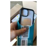 Diaclara Designed for iPhone 15 Case, Full Body Rugged Case with Built-in Touch Sensitive Anti-Scratch Screen Protector, with Camera Lens Protector for iPhone 15 6.1\" (Black and Clear)