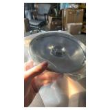 Lid for Pots, Pans and Skillets: 7.87 Inch Stainless Steel Oil Cylinder Head Lid - Kitchen Universal Pot and Pan Cover - Easy to Clean with Tight Seal for Food Protection