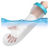 UpGoing Cast Covers for Shower Arm Adult Waterproof Cast Cover Shower Protector Bag for Wound Arm, Hands, Wrists, Elbow, Finger to Keep Wounds Dry, Reusable Durable