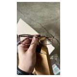 Missfive Premium Progressive Multifocus Metal Computer Reading Glasses For Women & A Hard Case, No Line Multifocal Readers with No Broken Spring Hinge(Workspace For Near Range 2.00x)