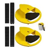 Mouse Trap Bucket with Flip Lid, Auto-Reset Humane Mouse Rat Trap Bucket Lid, 5-Gallon Bucket Compatible, Efficient for Indoor and Outdoor Use(2 Pack)-813