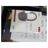 Made for Amazon, Active Noise Cancelling Bluetooth Headphones with Built-in Microphone | Grey