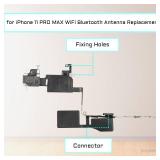 Risidamoy for iPhone 11 PRO MAX WiFi Bluetooth Antenna Flex Cable Replacement 11PROMAX WLAN Bluetooth Antenna Connector with Repair Fix Tool A2161 A2220 A2218