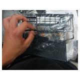 Cisily Kitchen Sink Caddy Organzier with High Brush Holder, Sponge Holder for Sink, 304 Rustproof Stainless, Kitchen Countertop Soap Dispenser Organizer, Kitchen Decor and Accessories