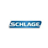 Schlage F40 BWE 619 GSN Bowery Door Knob with Greyson Trim, Bed & Bath Privacy Lock, Satin Nickel