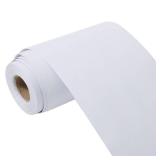 WADILE 32.8ft White Wood Grain Wallpaper Border Mirror Frame Removable Waterproof, Peel and Stick Wall Paper Border Decor Self Adhesive, Kitchen Bathroom Sticker